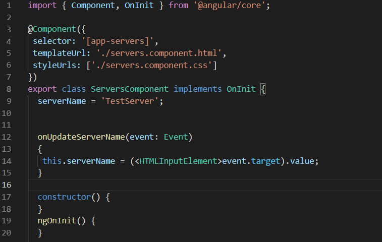 String Interpolation Ts