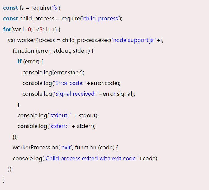 Node.js master file