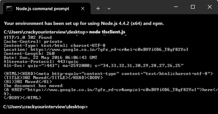 Node.js TLS