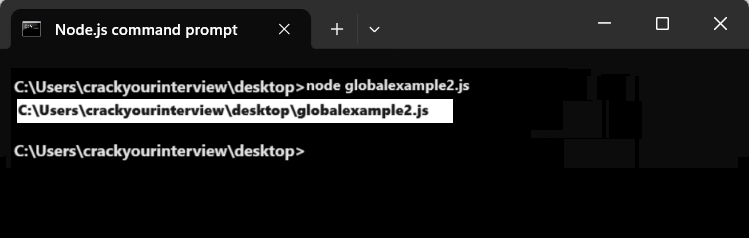 file name Nodejs