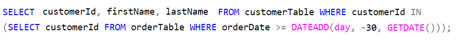 SQL select
