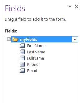 Add Field Name